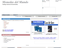 Tablet Screenshot of monedasdelmundo.org